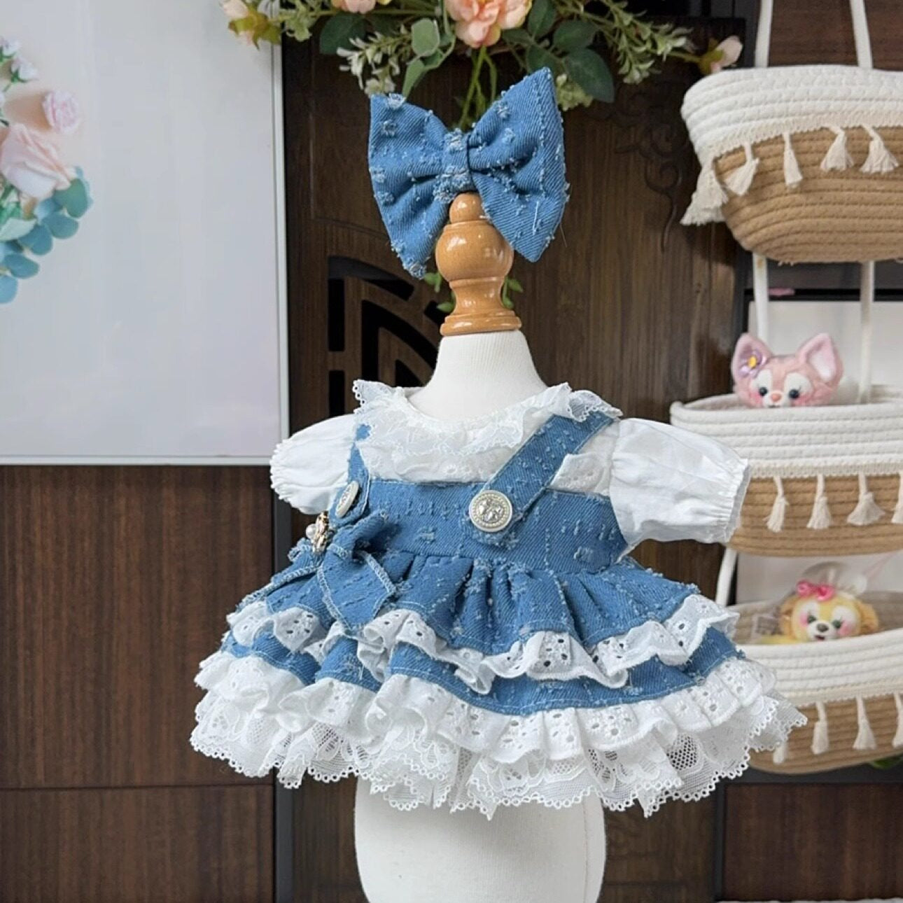 Sewing | Blue Jeans Doll Princess Dress 