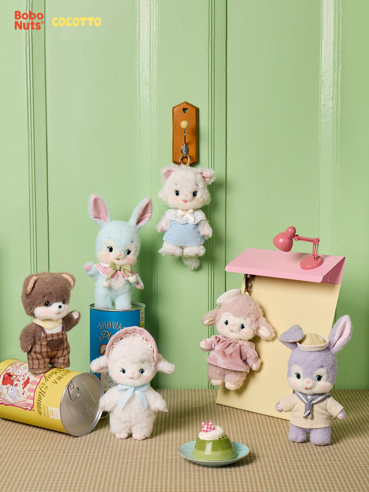 Bobo Nuts | Cocotto Plush Toy Bag Charm – LuLuFun Studio