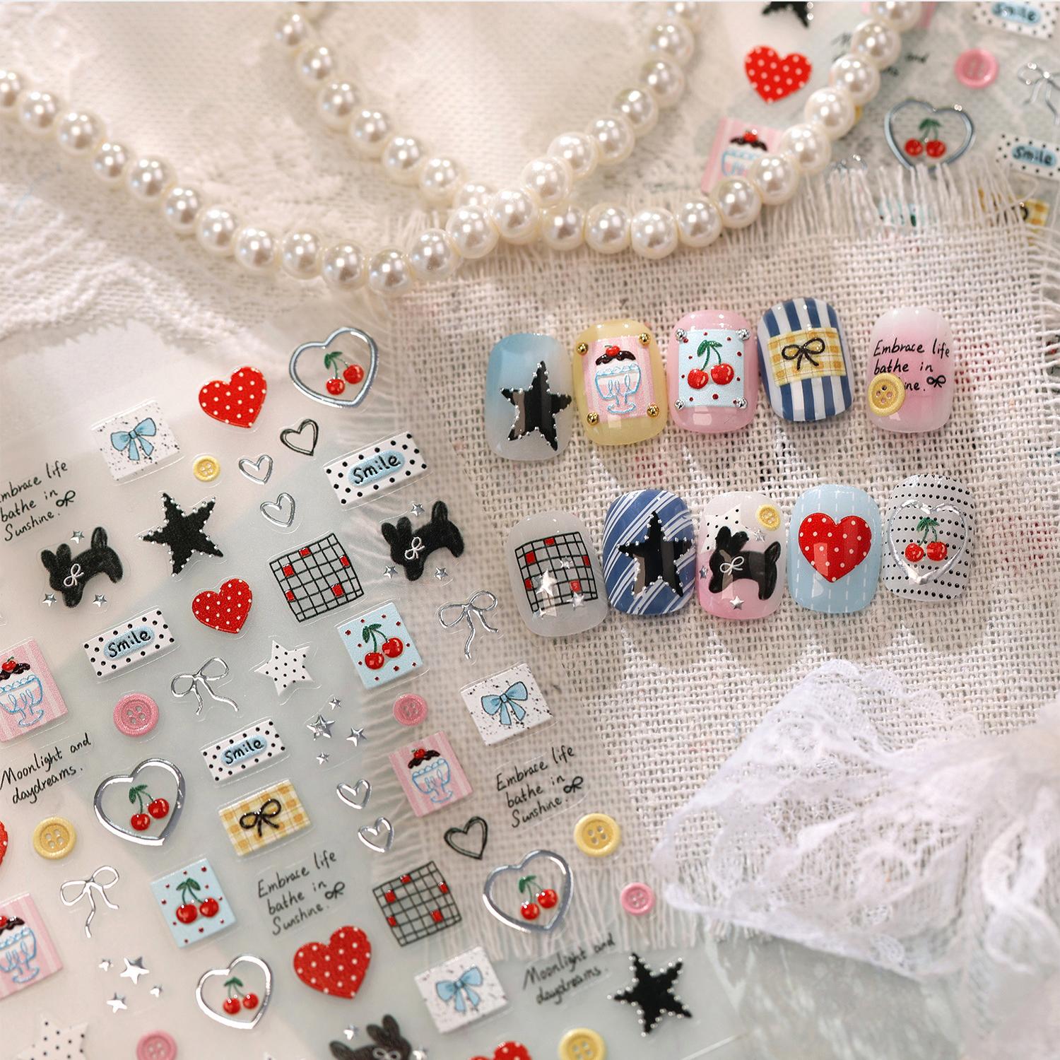 Hello Claws | Cartoon Nail Deco Sticker 