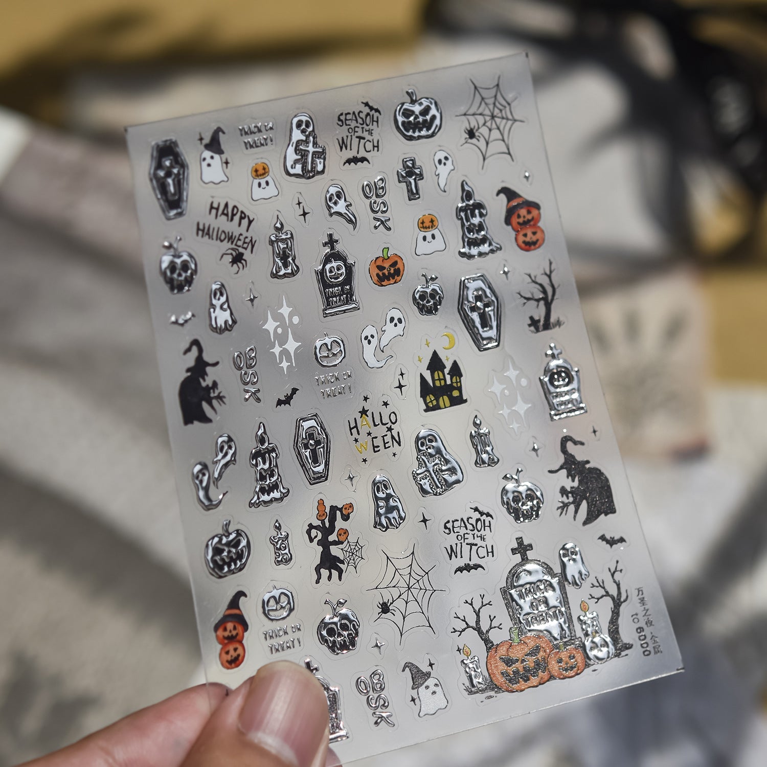 Hello Claws | Halloween Night Nail Deco Stickers 