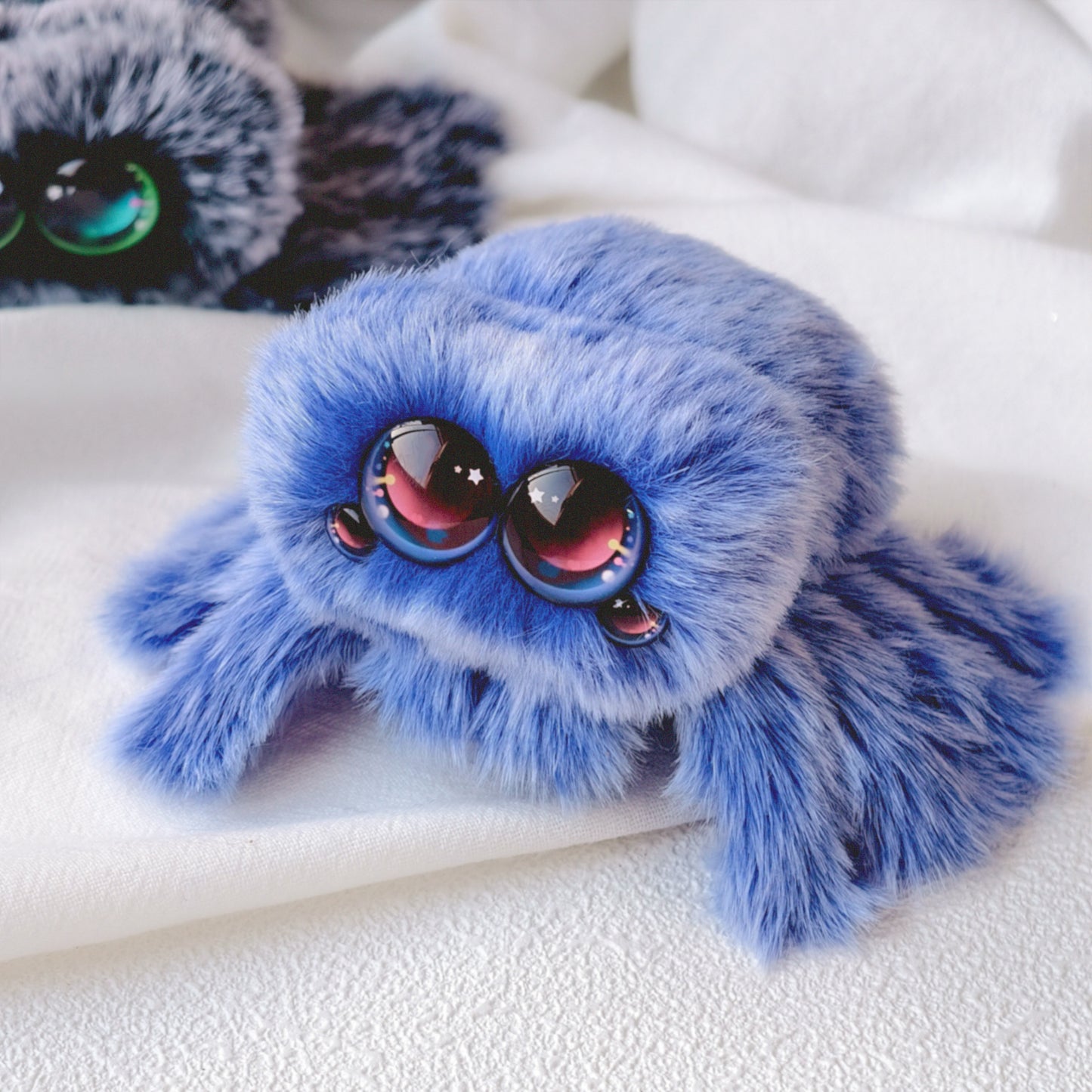 Snowball | Sapphire Blue Spider Plush Toy