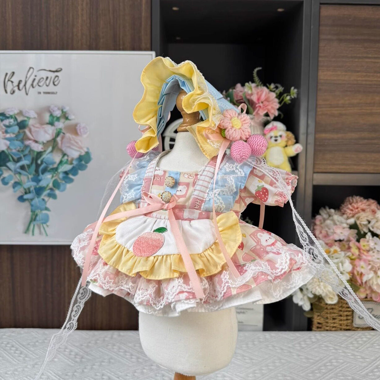 Sewing | Peach Cake Doll Princess Dress 