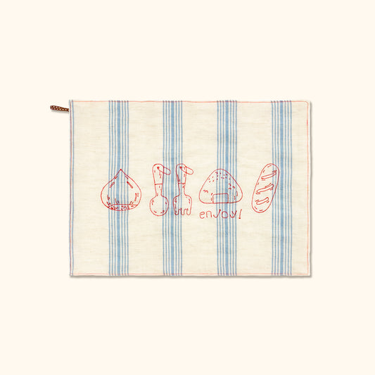 Daily White | Tea Towel & Coaster