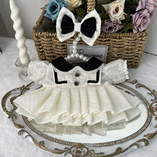 Sewing | White Doll Princess Dress 