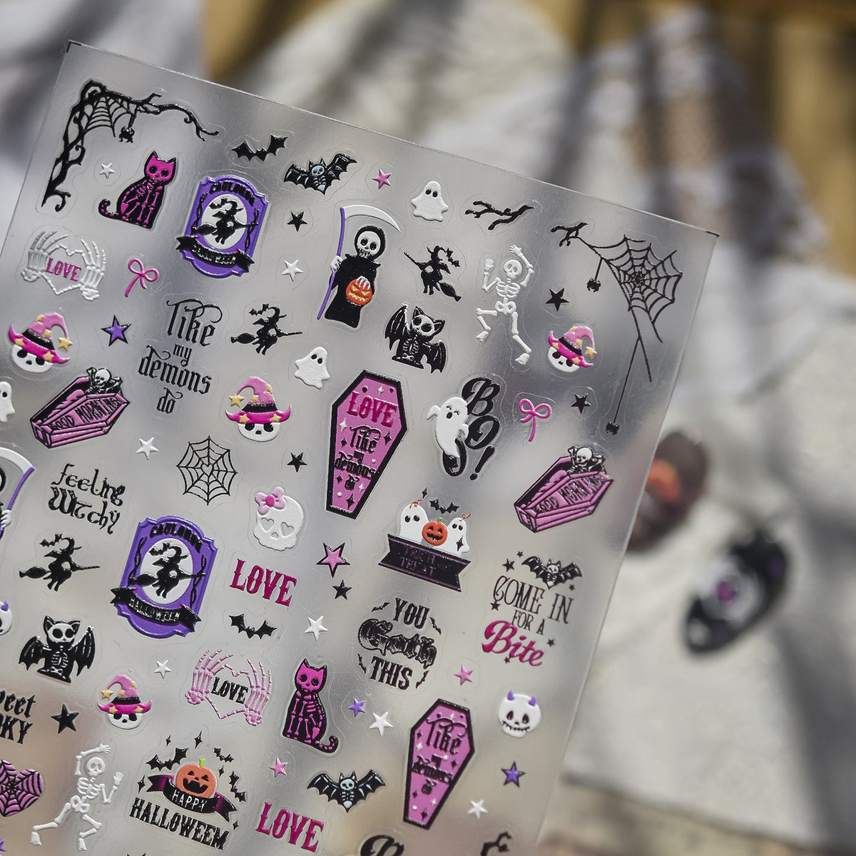 Hello Claws | Halloween Night Nail Deco Stickers 