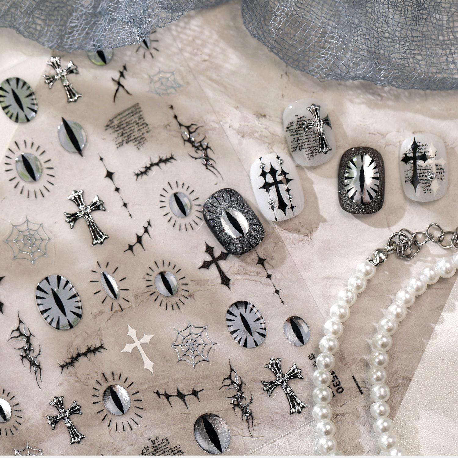 Hello Claws | Halloween Ghost Nail Deco Stickers 