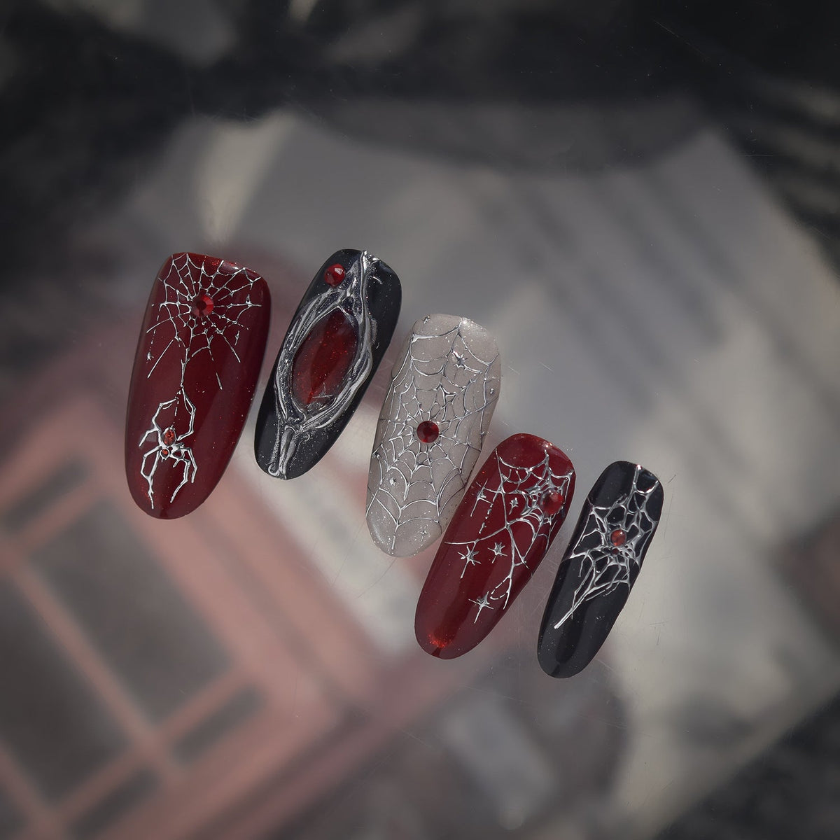 Hello Claws | Halloween Spider Nail Deco Stickers 