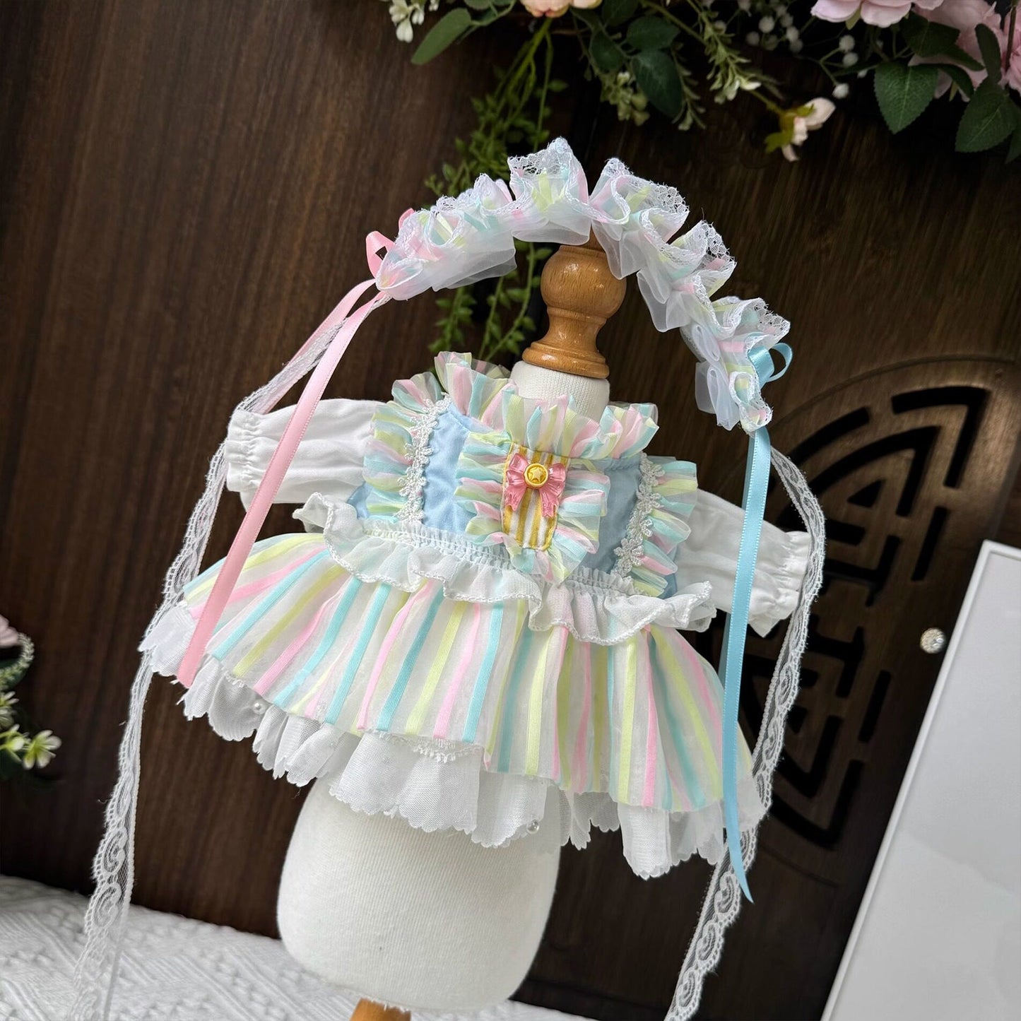Sewing | Rainbow Candy Doll Princess Dress 