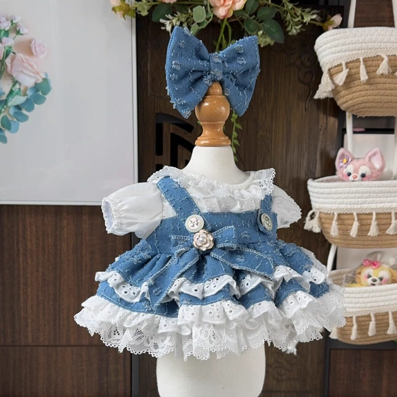 Sewing | Blue Jeans Doll Princess Dress 