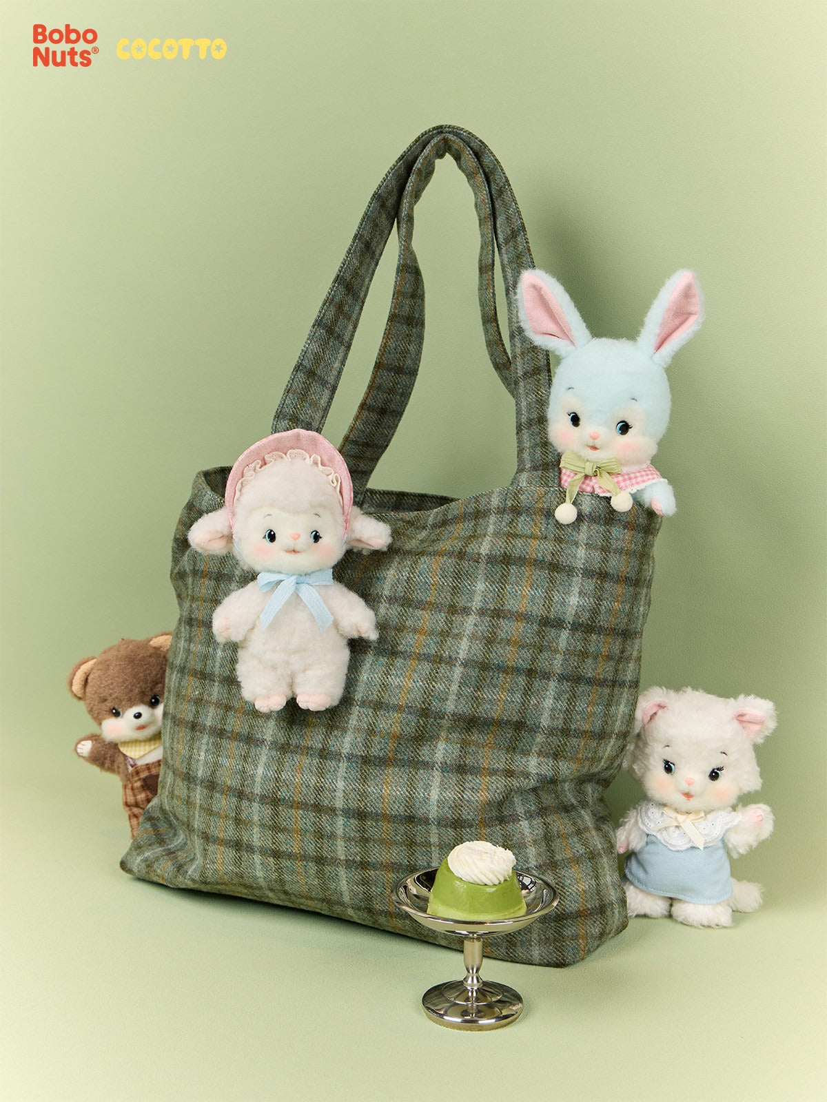 Bobo Nuts | Cocotto Plush Toy Bag Charm
