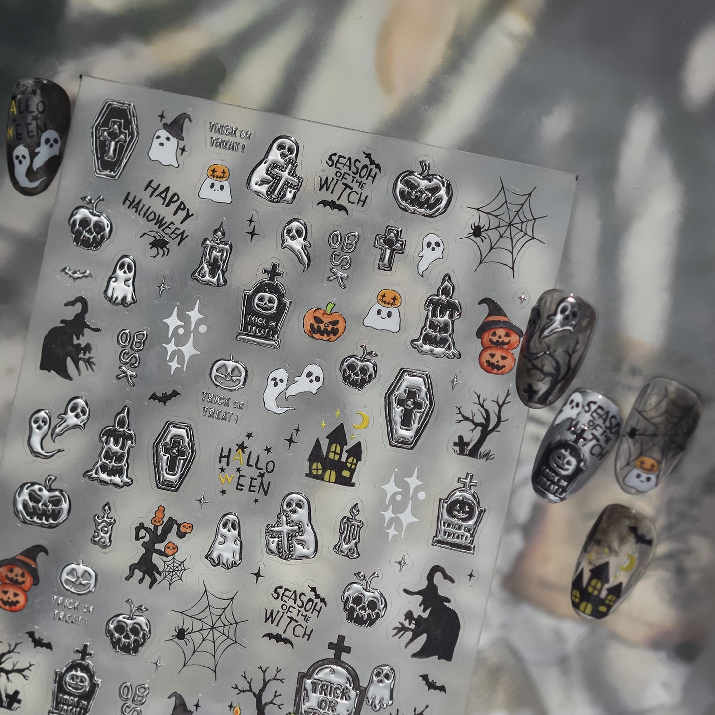 Hello Claws | Halloween Night Nail Deco Stickers 