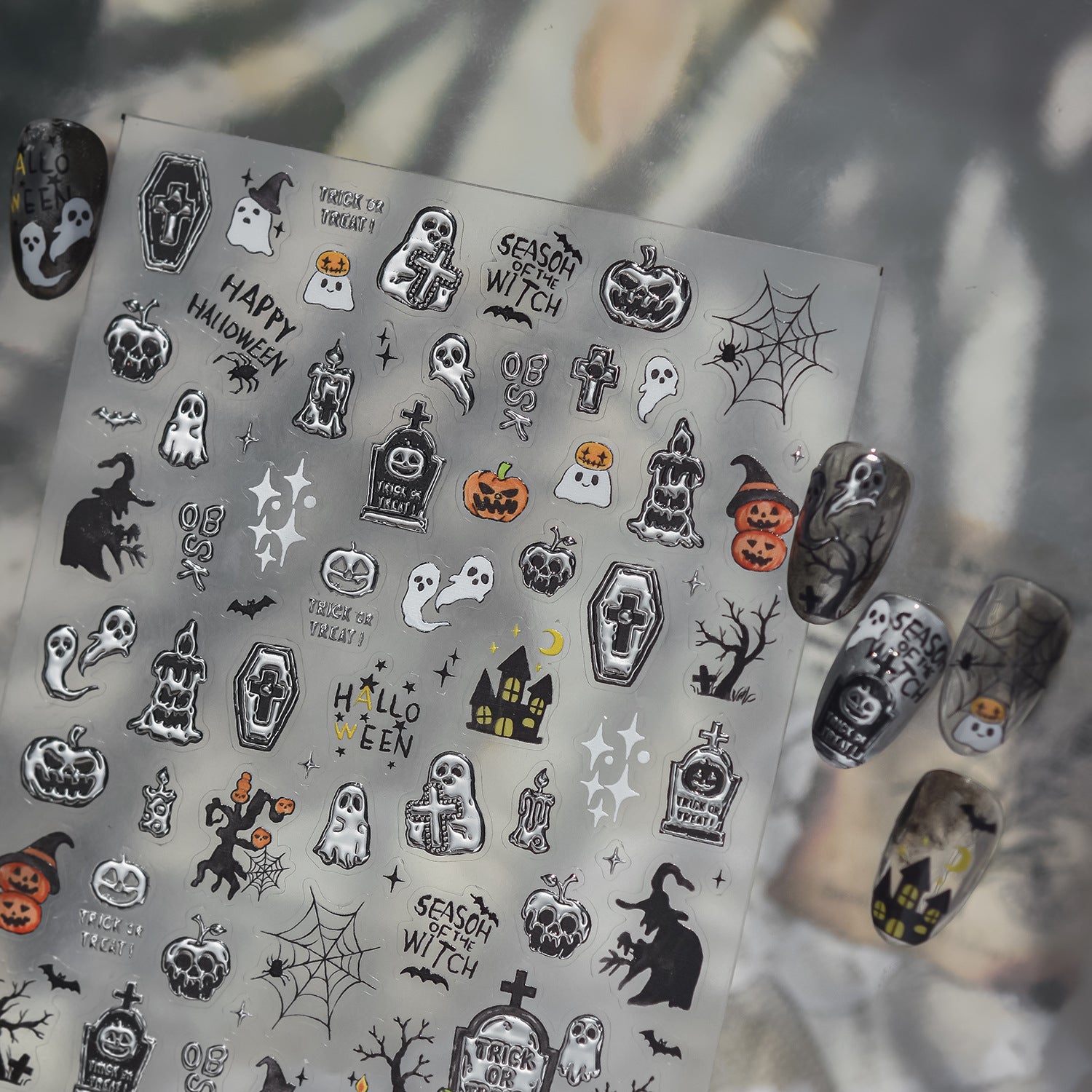 Hello Claws | Halloween Night Nail Deco Stickers 