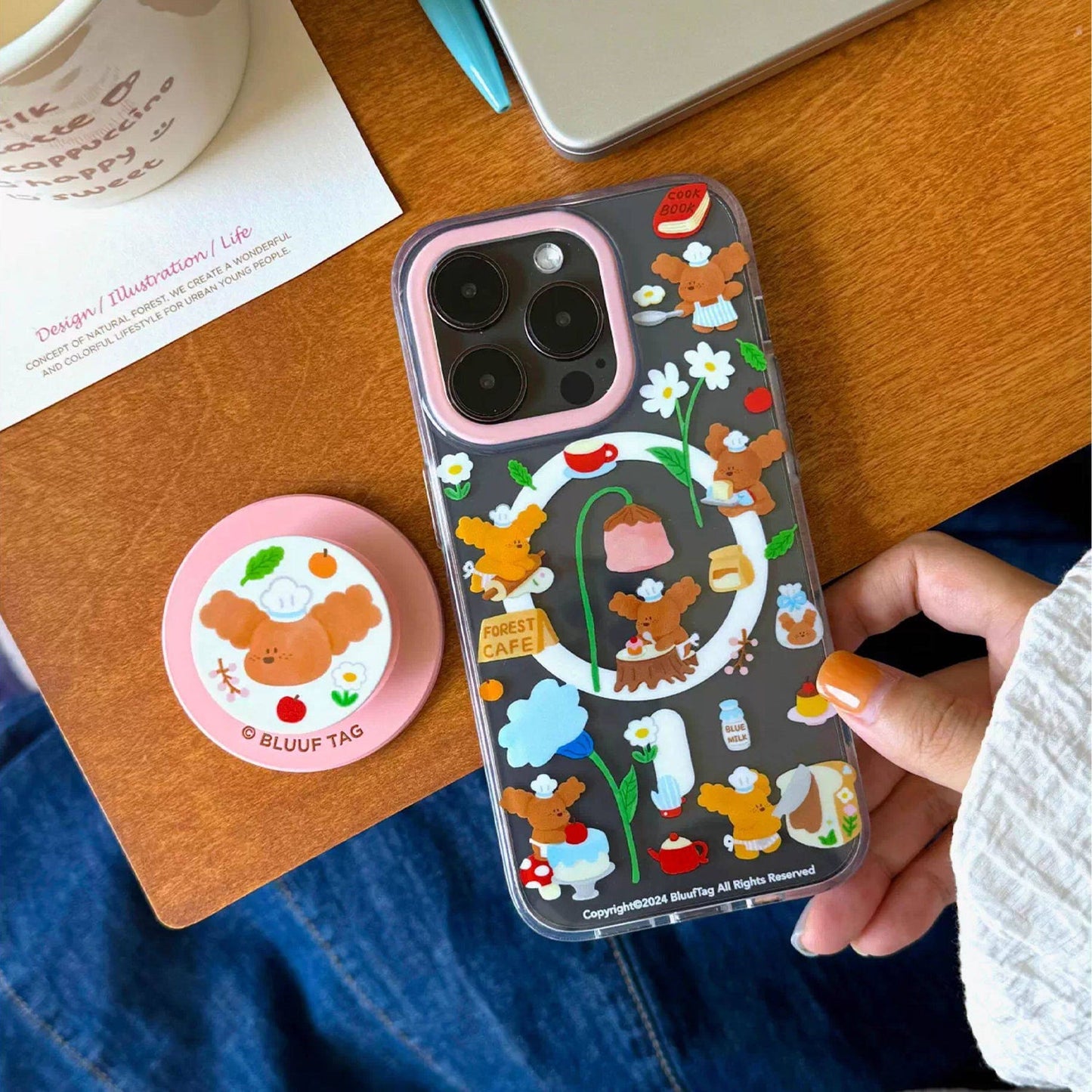 Bluuf Tag | Forest Kitchen Phone Case 