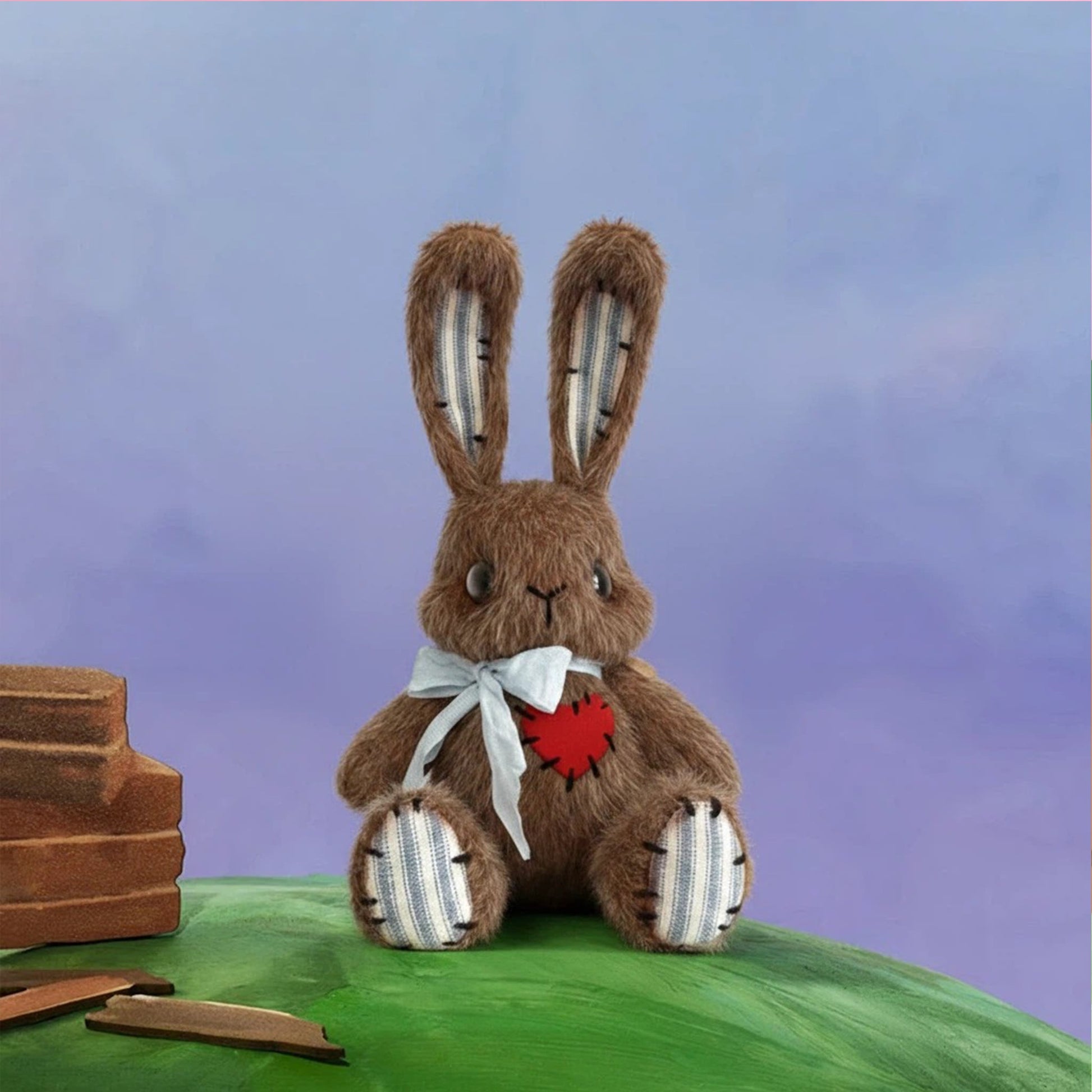 Snowball | Cocoa-brown Bunny Plush Toy 