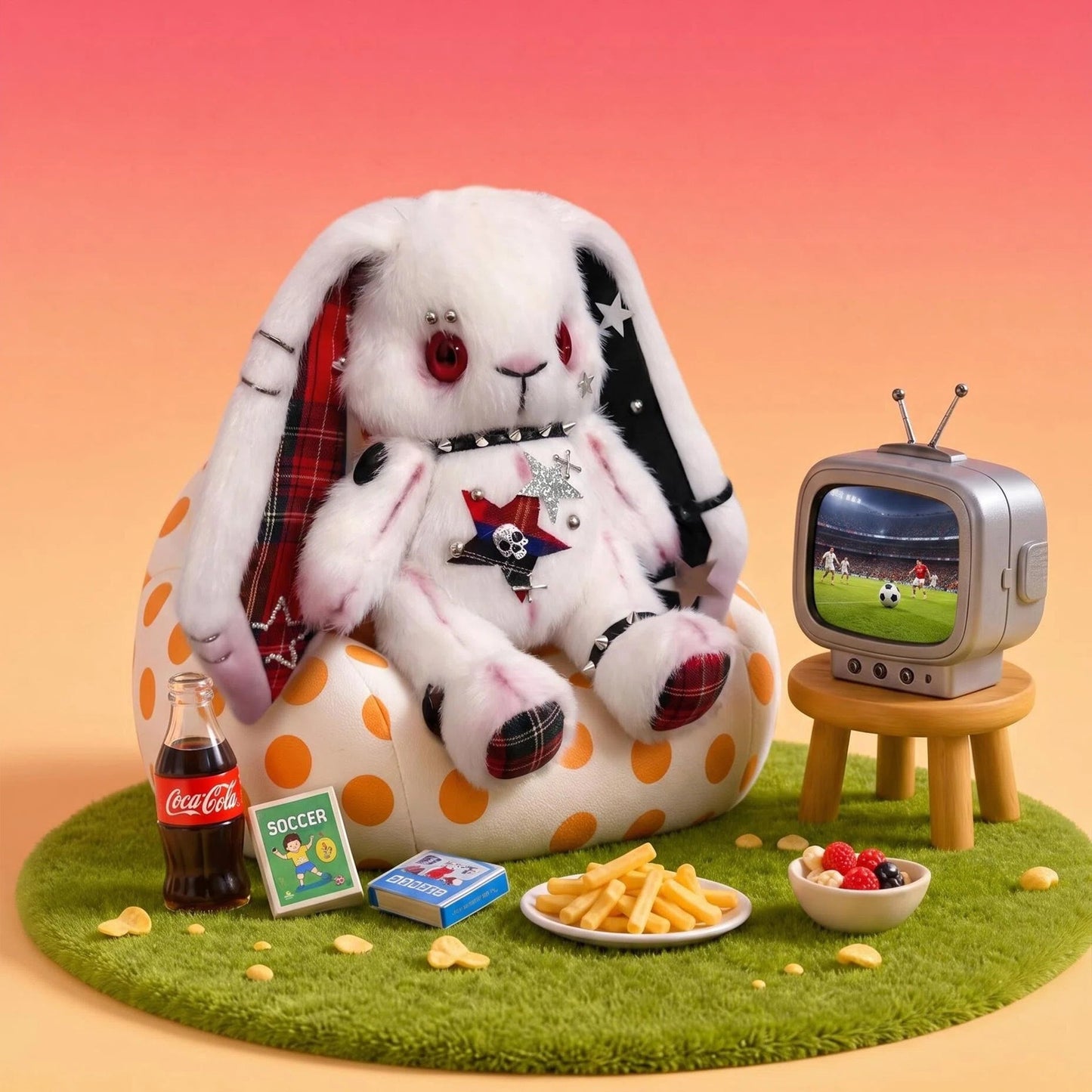 Snowball | Rock Bunny Plush Toy 