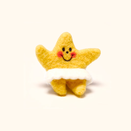 NINIGOGO | UO Star Dancing Needle Felted Brooch