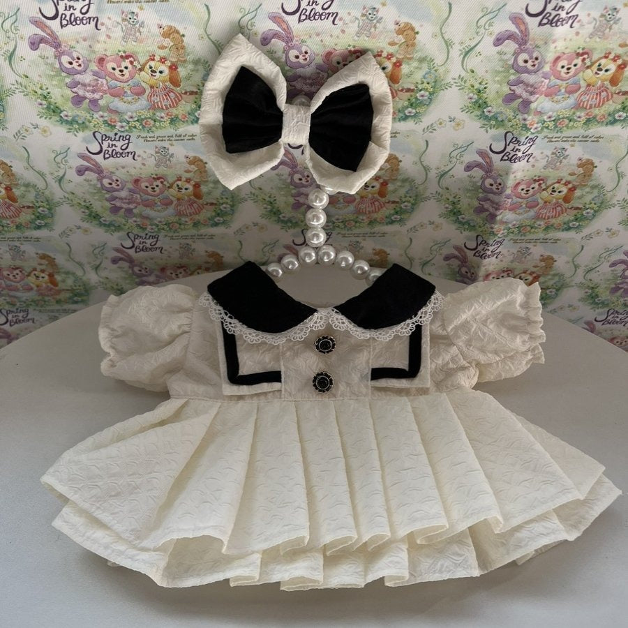 Sewing | White Doll Princess Dress 