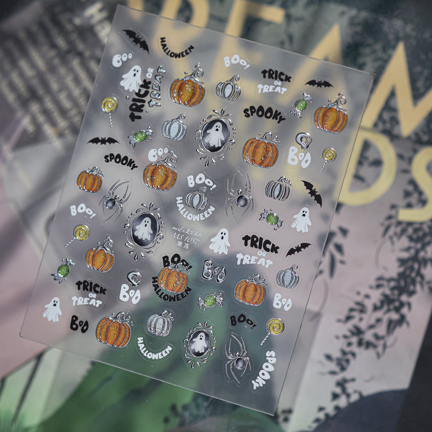 Hello Claws | Halloween Pumpkin Nail Deco Stickers 