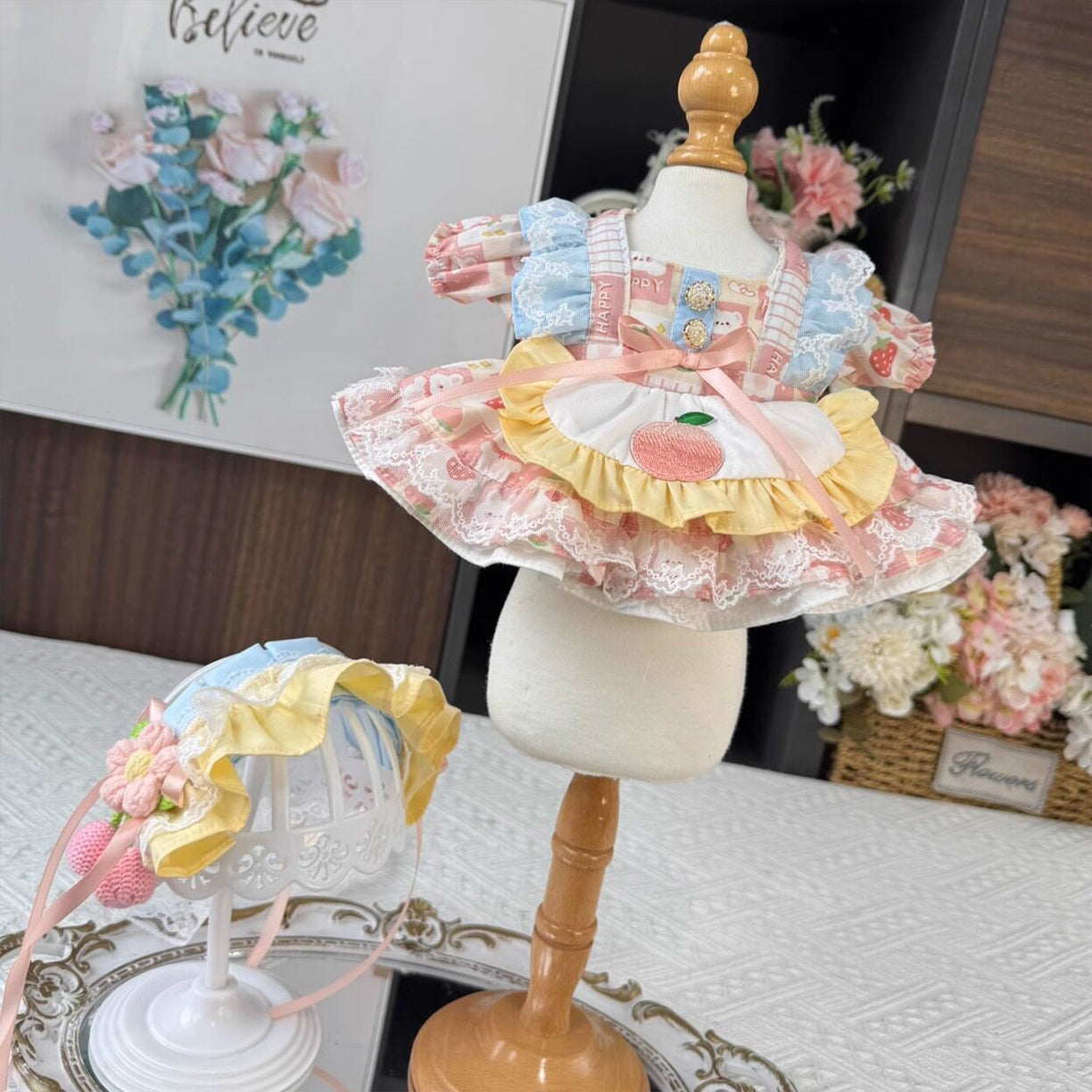 Sewing | Peach Cake Doll Princess Dress 