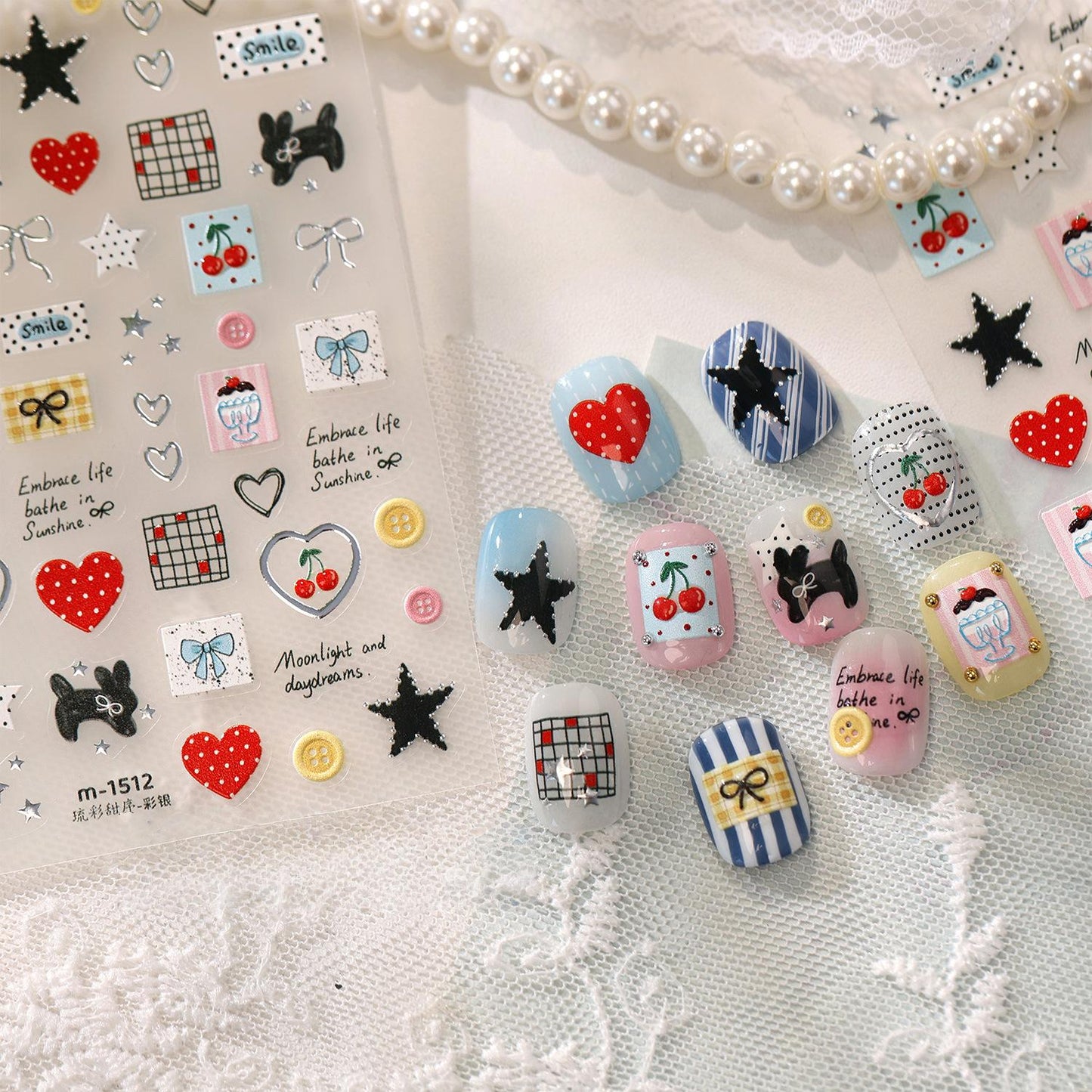 Hello Claws | Cartoon Nail Deco Sticker 