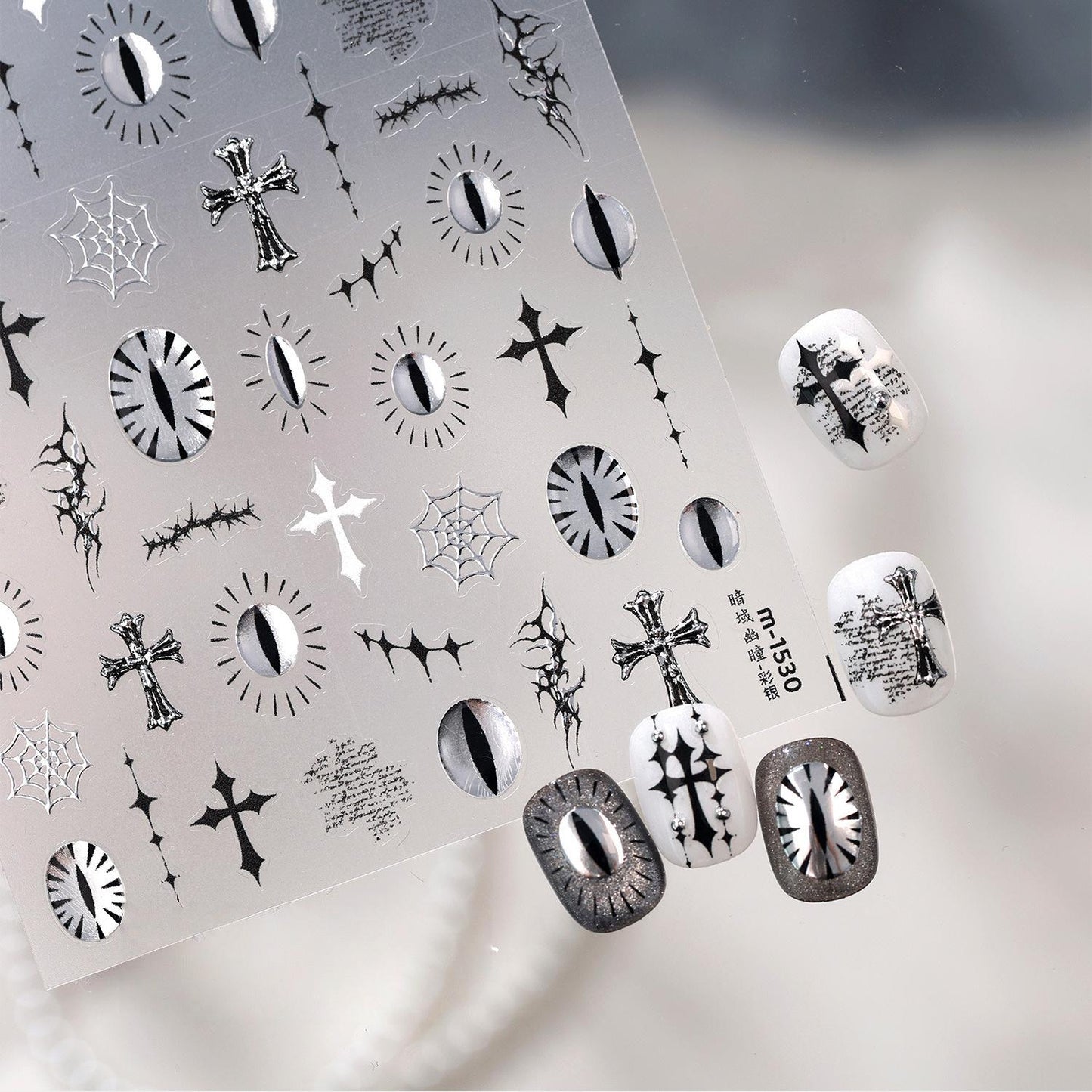 Hello Claws | Halloween Ghost Nail Deco Stickers 