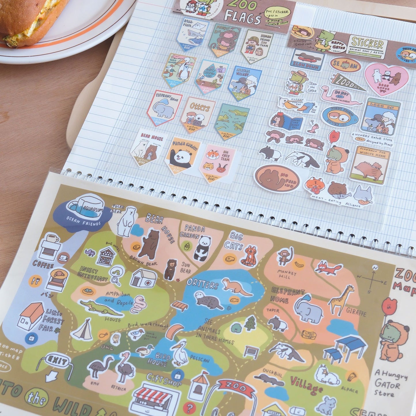 A Gator Life | Zoo Sticker