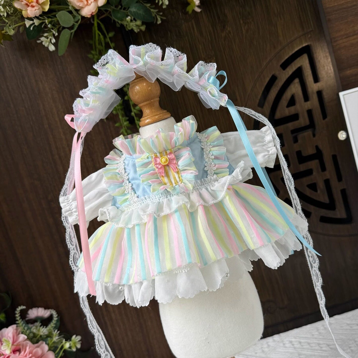 Sewing | Rainbow Candy Doll Princess Dress 