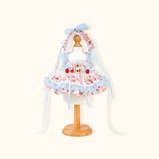 Sewing | Strawberry Cake Doll Princess Dress 