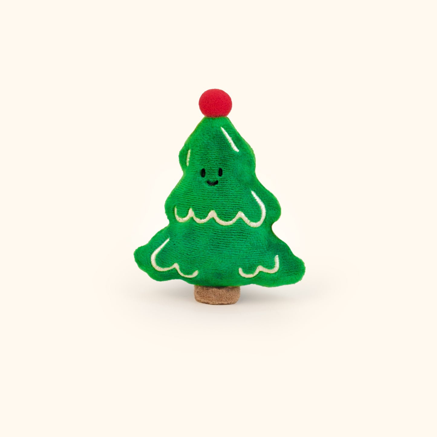 Daily White | Christmas Tree Plush Charm