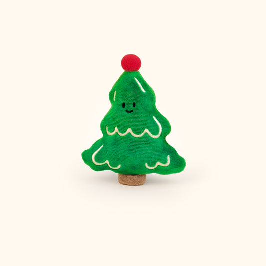 Daily White | Christmas Tree Plush Charm