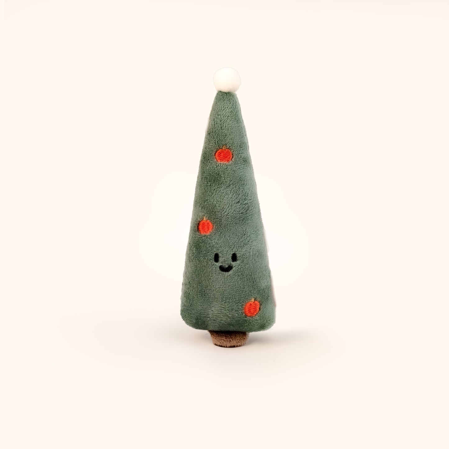 Daily White | Spiky Christmas Tree Plush Charm