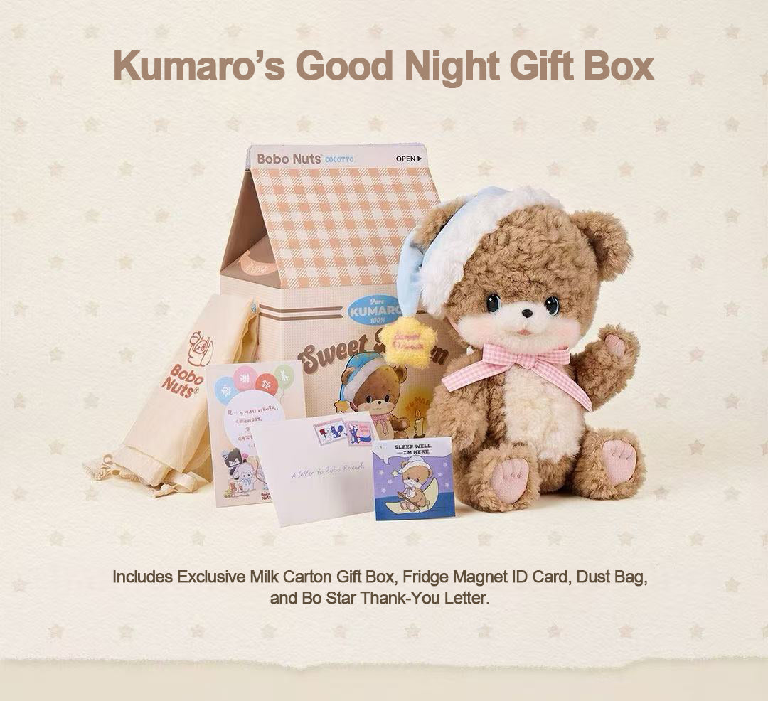 Bobo Nuts | Kumaro Plush Toy 
