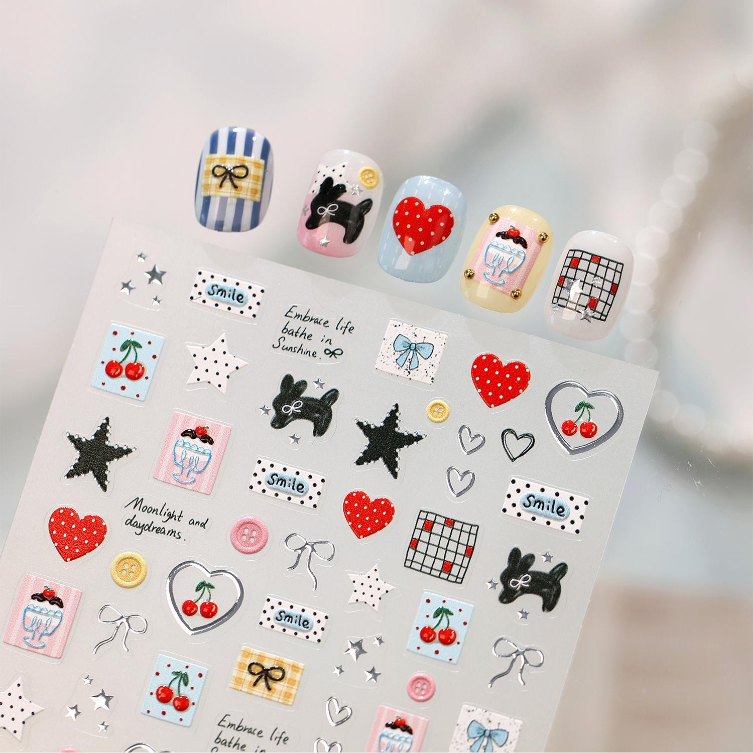 Hello Claws | Cartoon Nail Deco Sticker 