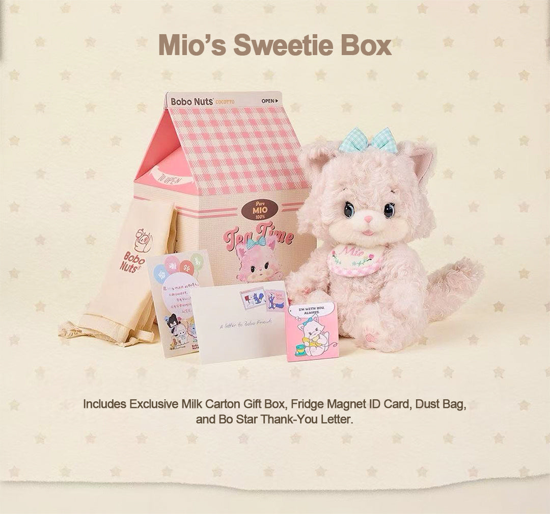 Bobo Nuts | Mio Plush Toy 