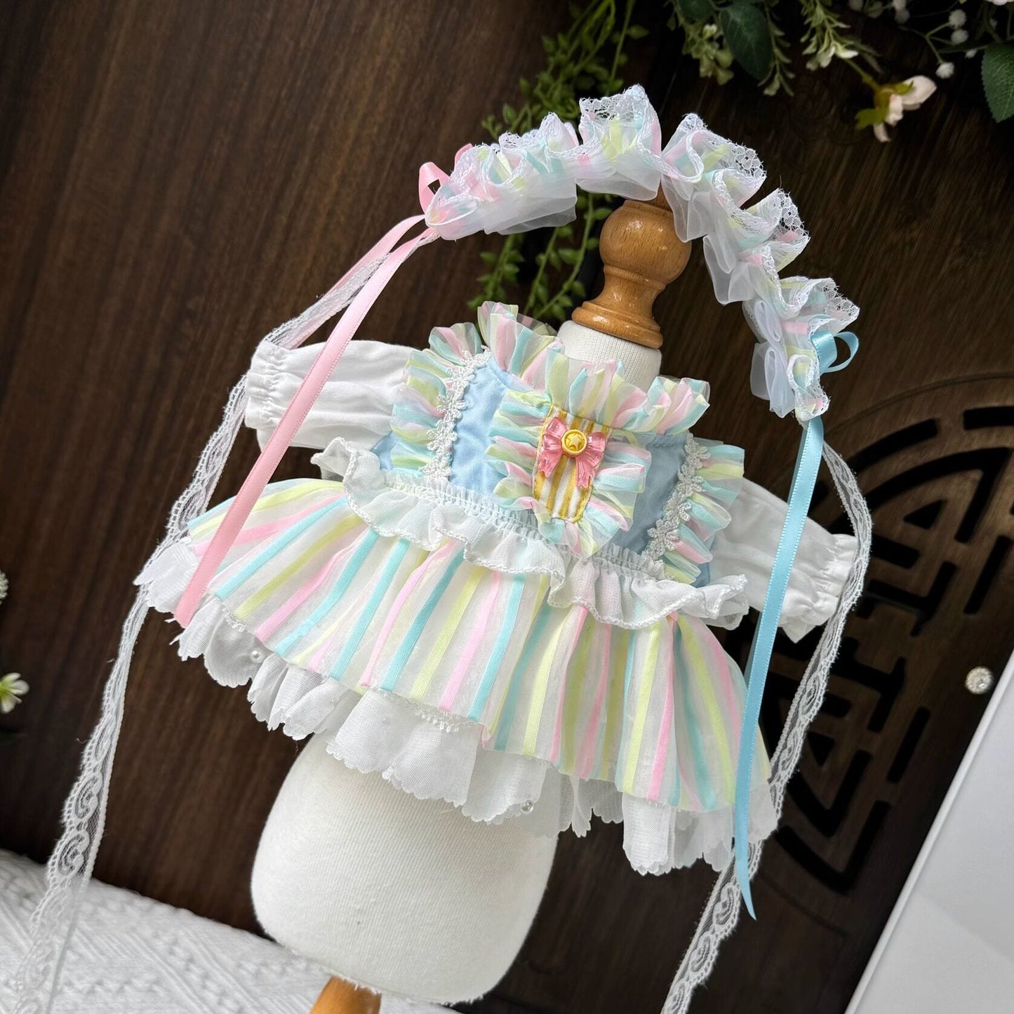 Sewing | Rainbow Candy Doll Princess Dress 