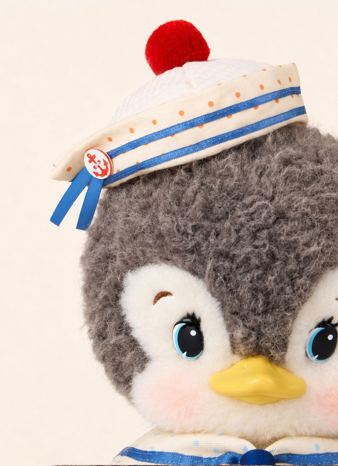 Bobo Nuts | Cream Bobo Piko Penguin Plush Toy 