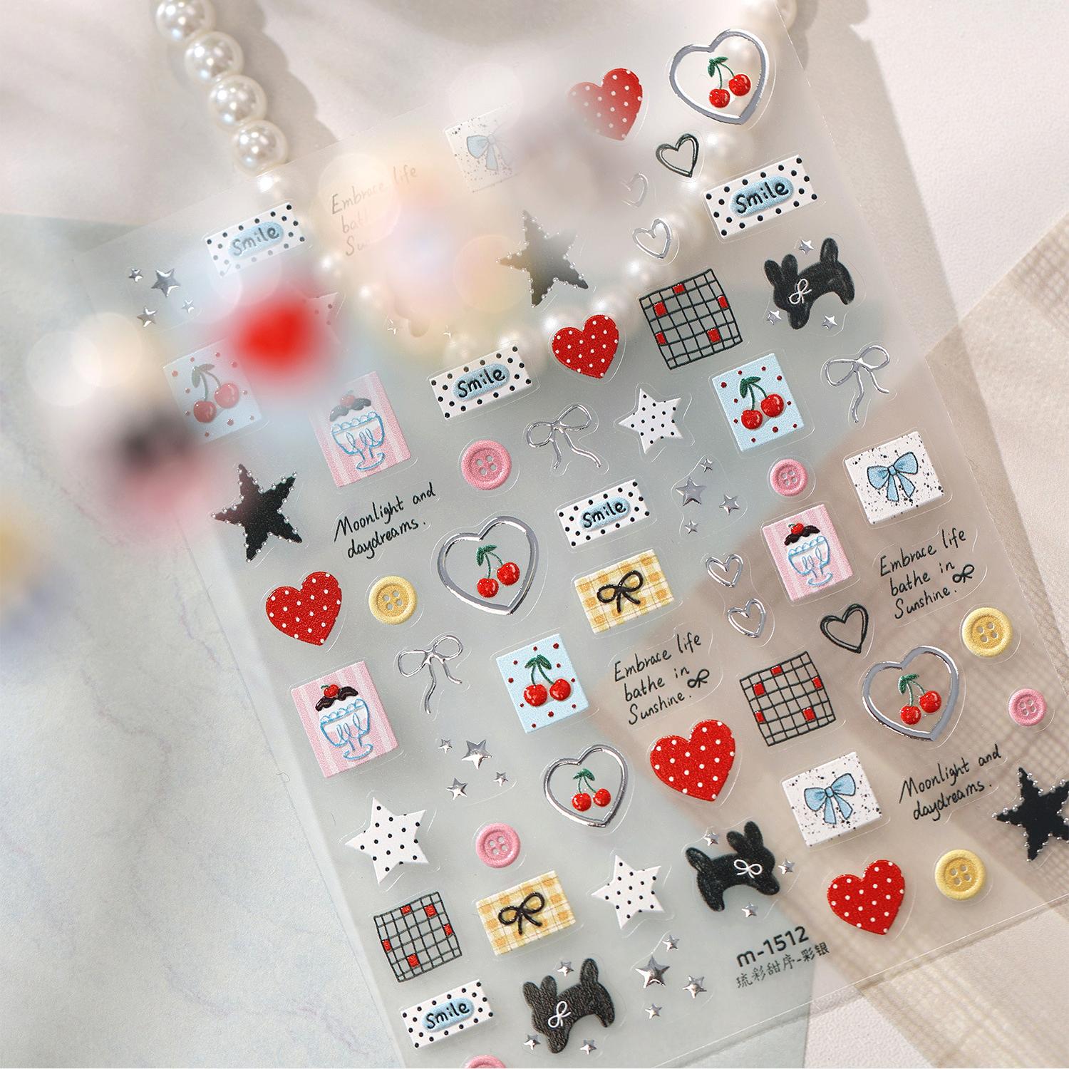 Hello Claws | Cartoon Nail Deco Sticker 