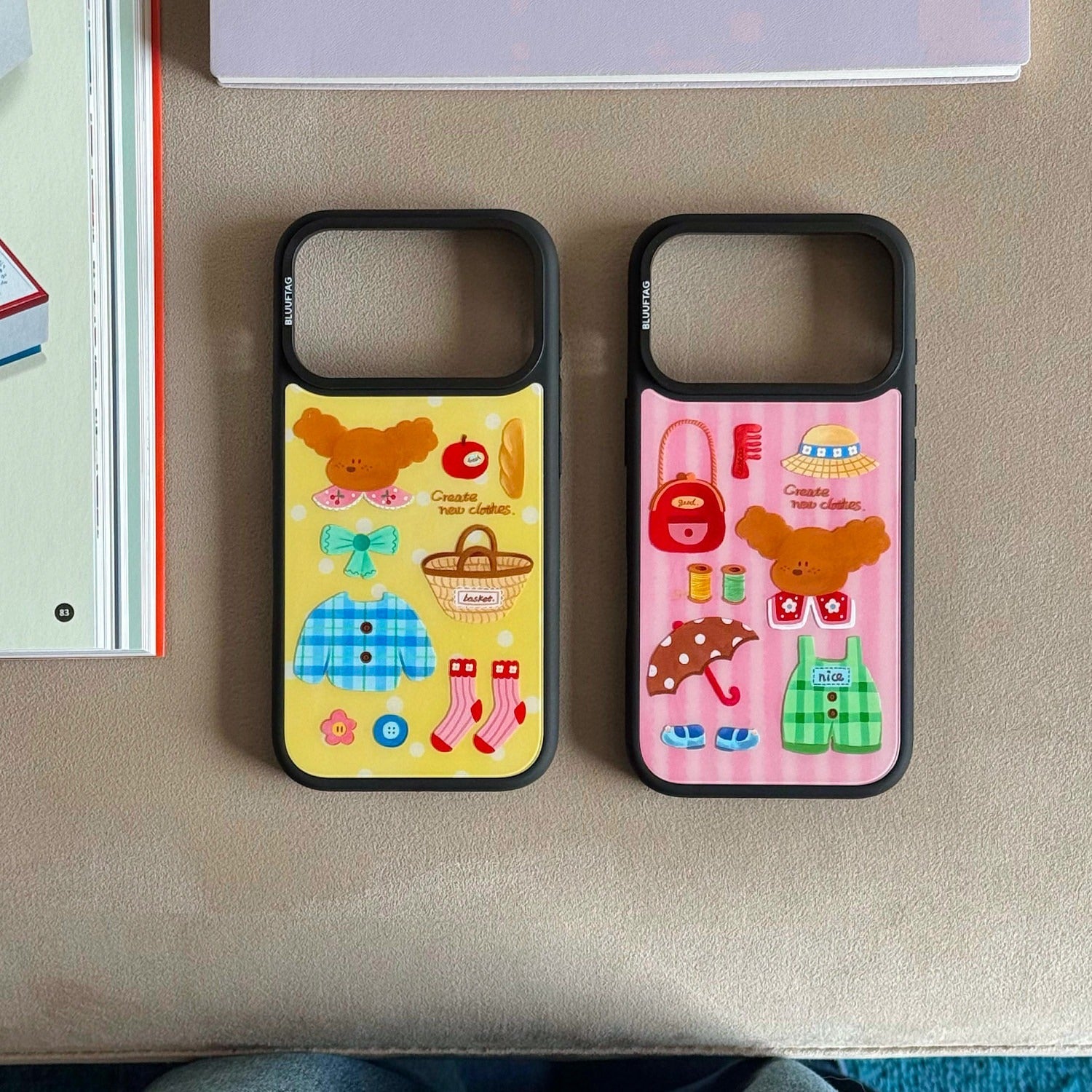 Bluuf Tag | Spring Wardrobe Black Phone Case 