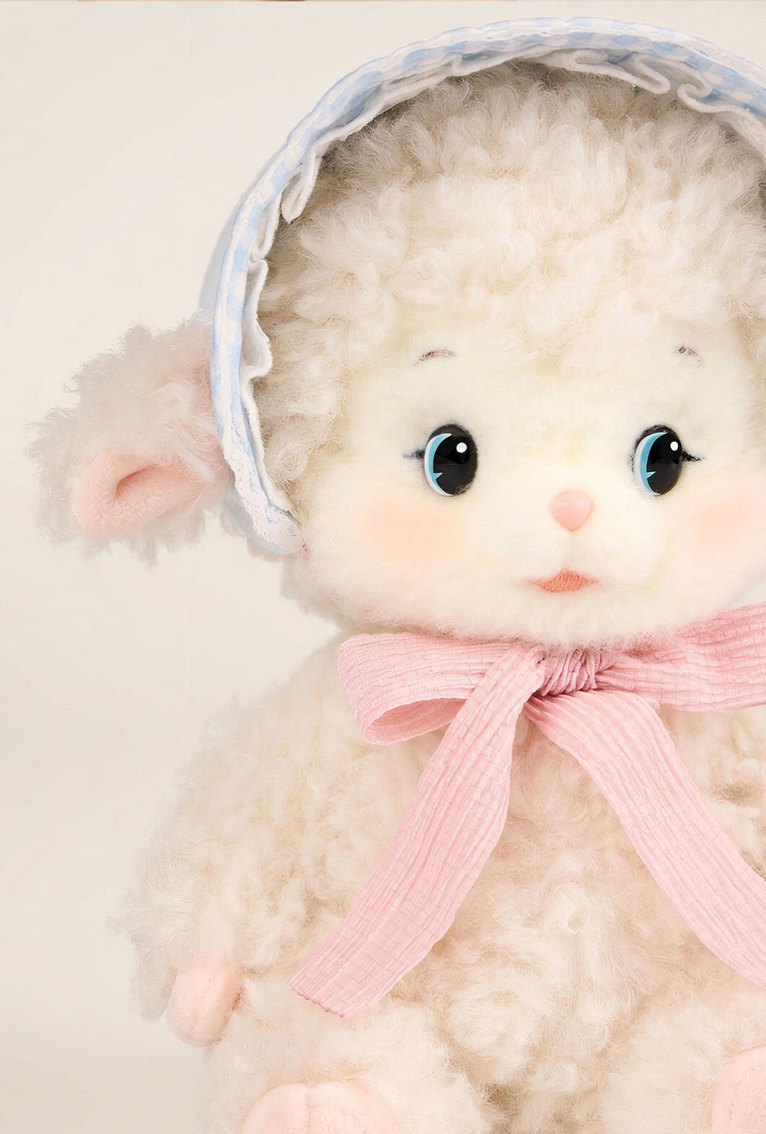 Pre-sale! Bobo Nuts | Miru Lamb Breeze Letter Plush Toy 