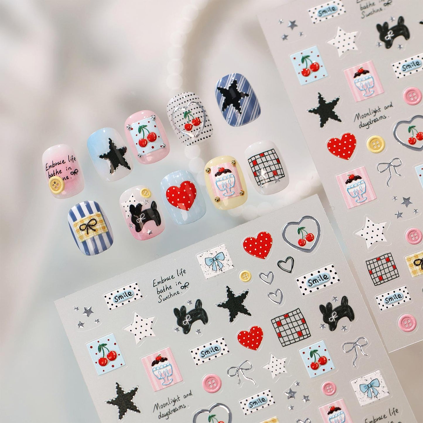 Hello Claws | Cartoon Nail Deco Sticker 