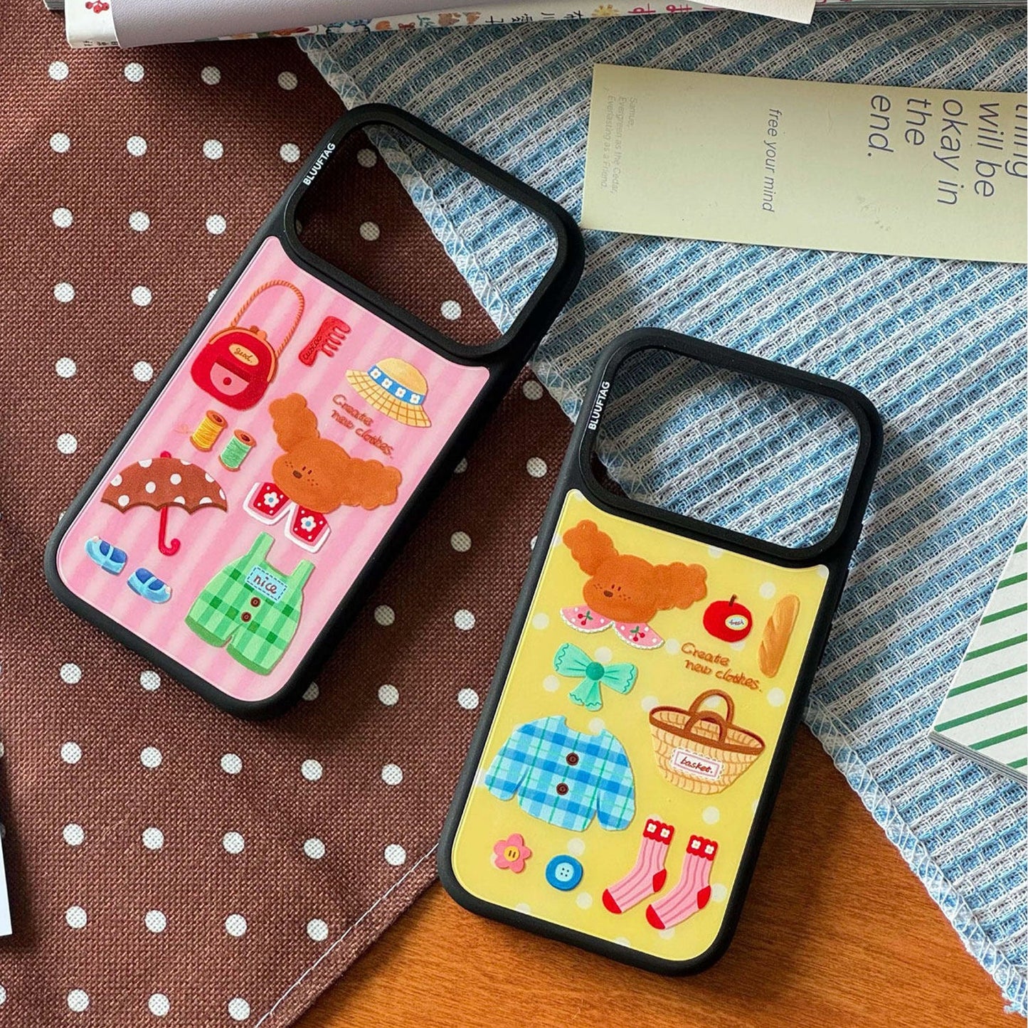 Bluuf Tag | Spring Wardrobe Black Phone Case 
