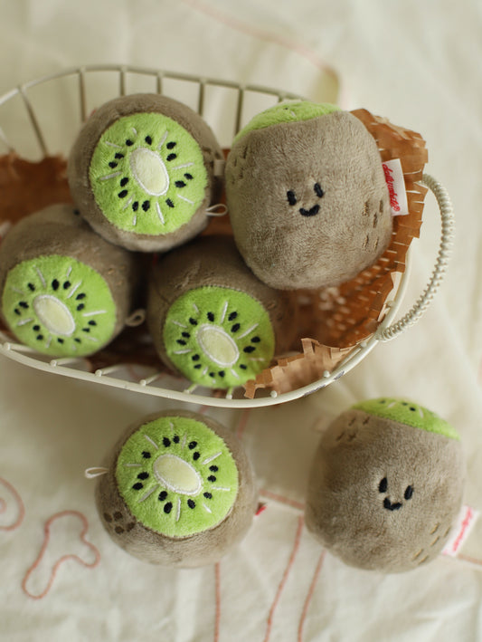Daily White | Kiwi Fruit Plush Charm 