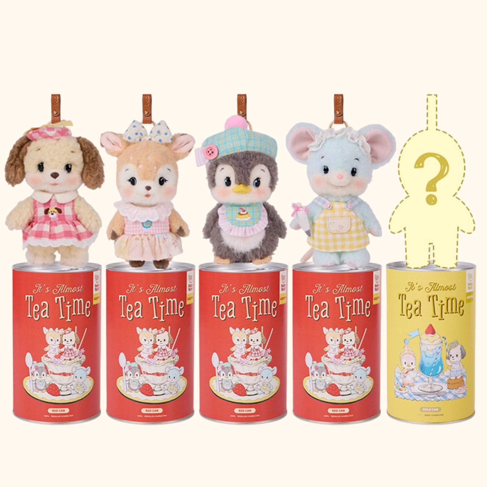 Bobo Nuts | It's Almost Tea Time Plush Toy Bag Charm 
