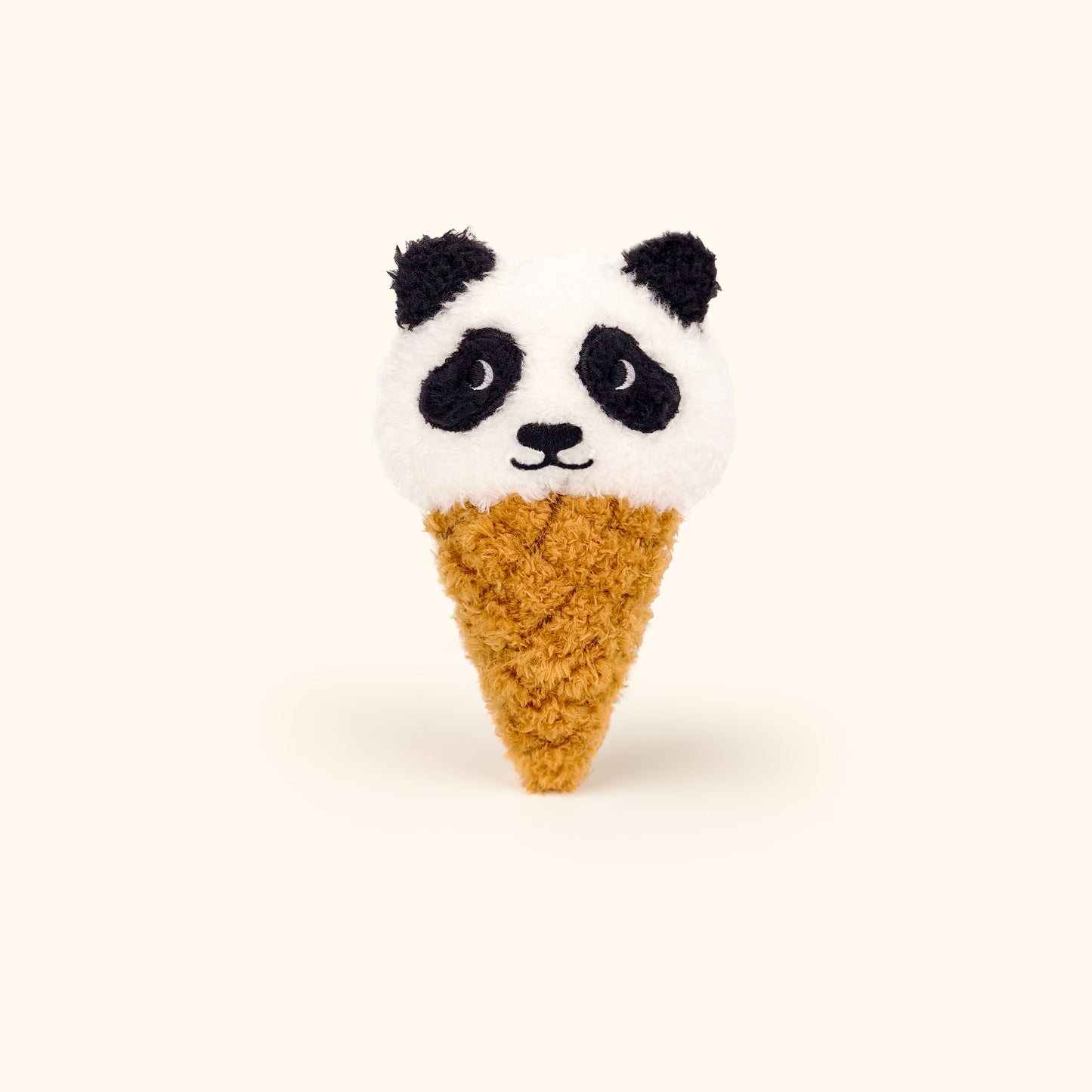 Daily White | Panda Ice Cream Cone Plush Charm