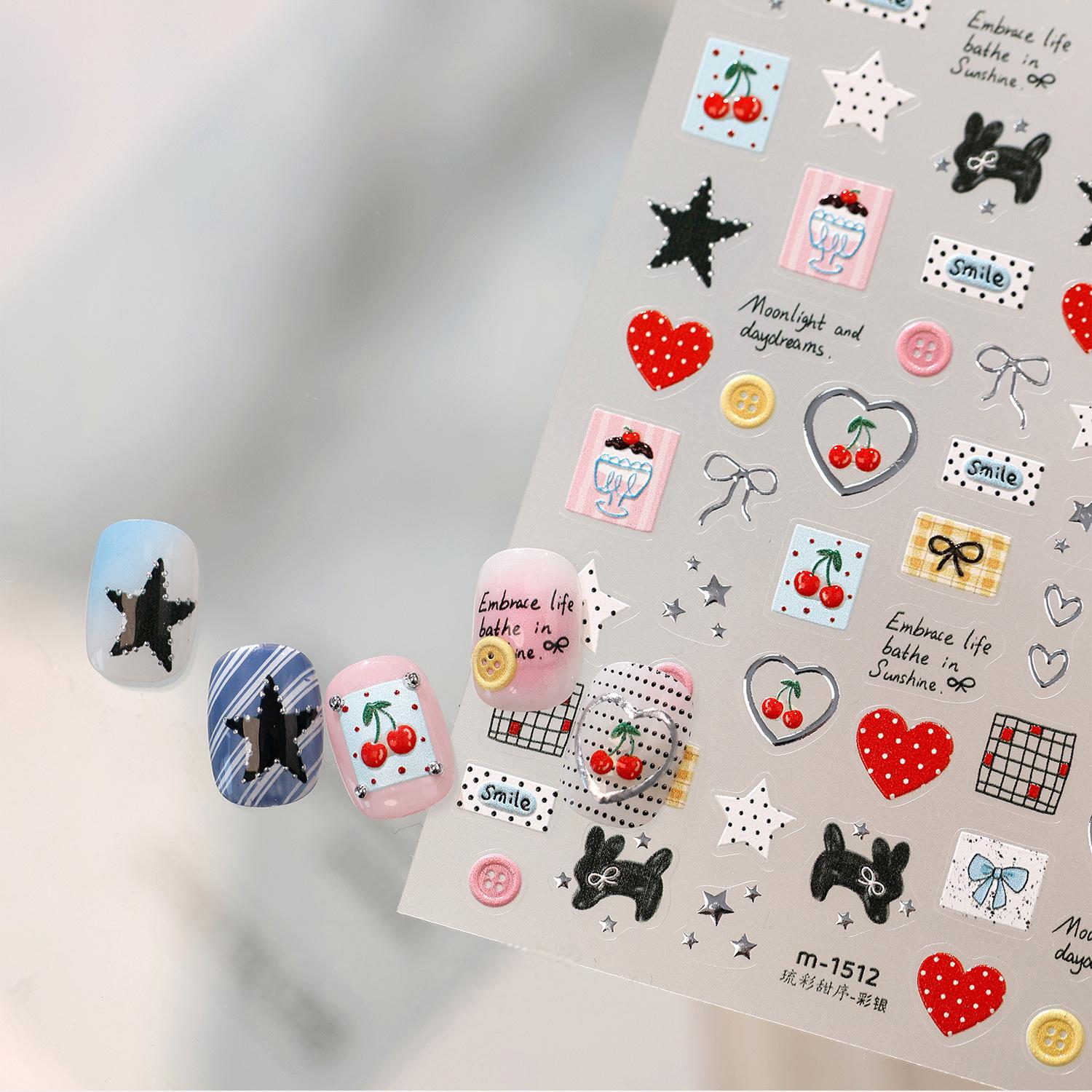 Hello Claws | Cartoon Nail Deco Sticker 