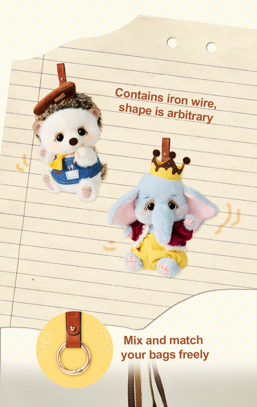 Bobo Nuts | Sunrise Bakery Plush Toy Bag Charm