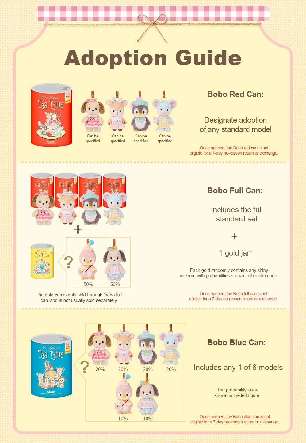 Bobo Nuts | It's Almost Tea Time Plush Toy Bag Charm 
