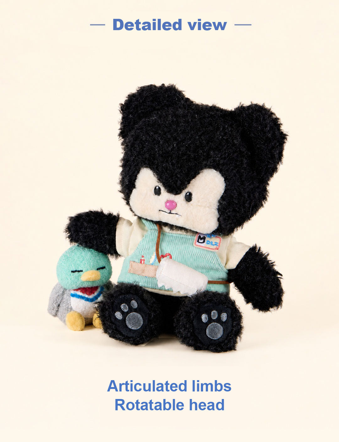 Bobo Nuts | "Oli Fix.Co" Bearly Repairing Plush Toy 