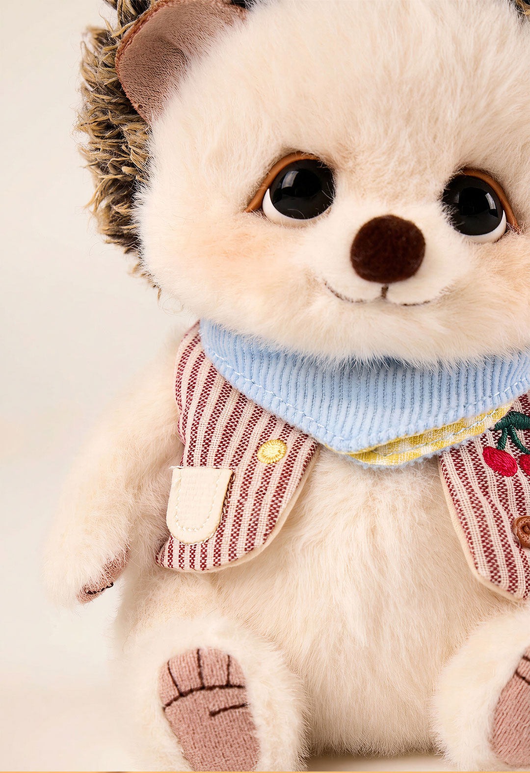 Bobo Nuts | Motty Hedgehog Cherry Holiday Plush Toy 