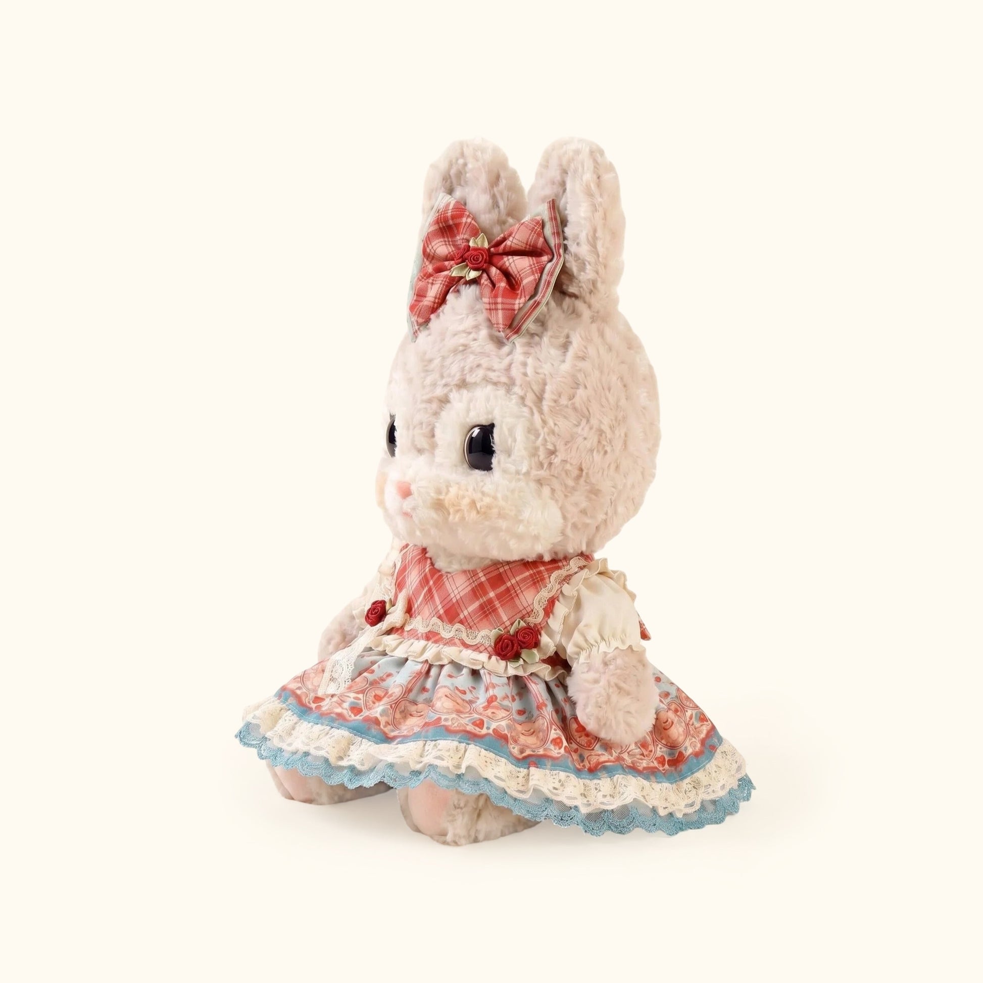Sewing | Red Grid Doll Princess Dress 